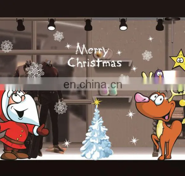2017 New Christmas Decotation Wall Sticker ,Christmas Shop Window Sticker, Christmas Glass Window Stick photo-6