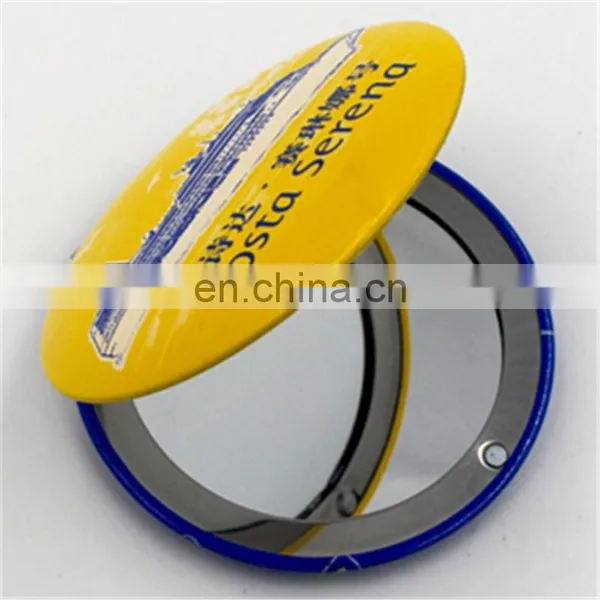 Custom Transfer Logo Sedex Audit Pocket Mirror Wholesale Foldable Double Sided Mirror photo-6