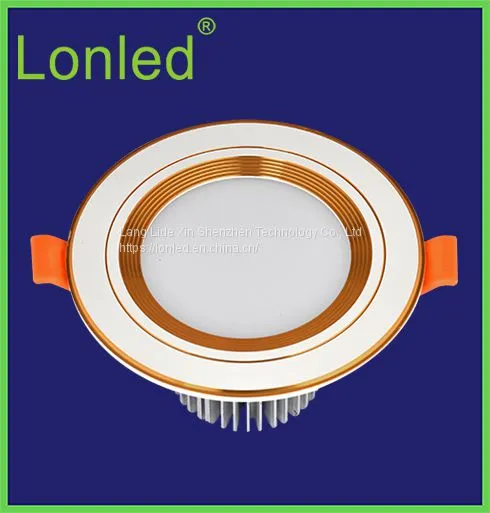 Lonled Recessed Commercial LED Downlight Aluminum Case 2.5inch 5W -good Quality photo-4