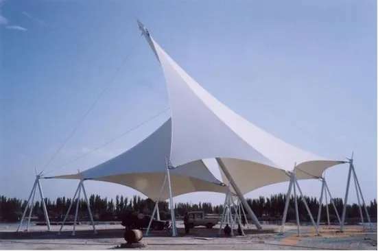 PTFE Coat Fabric Membrane High Tension PTFE Architecture Membrane