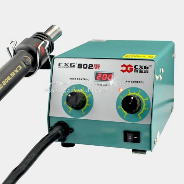 CXG802 Hot Air Soldering Desoldering Smd Rework Station