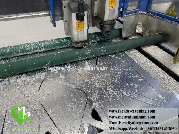 Metal Screen Laser Cut Aluminum Design for Building Garden Decoration Interior and Exterior photo-3