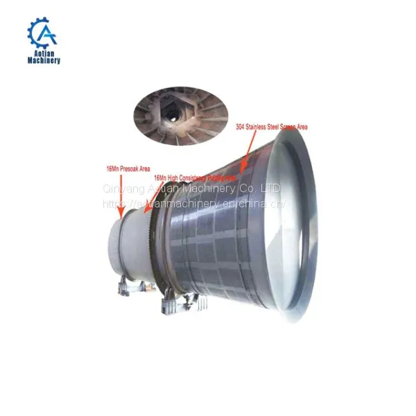 Rotary Drum Pulper in Waste Paper Recycling for Paper Pulp Used photo-4