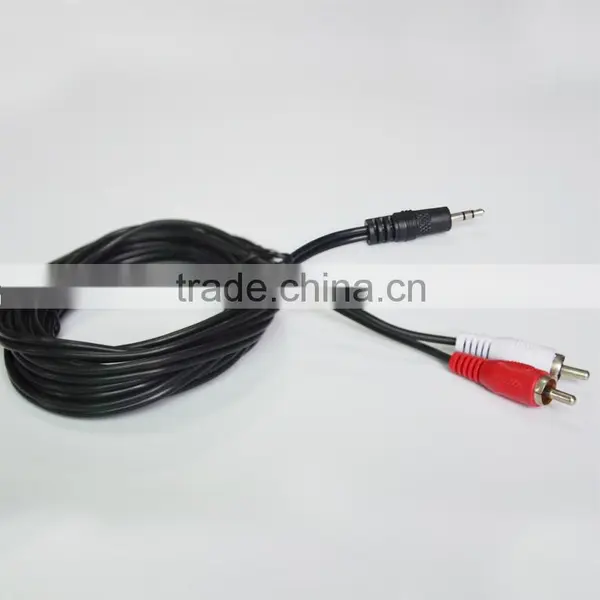 Speaker Application 3.5mm Stereo to 2 Rca av Cable 1m photo-3