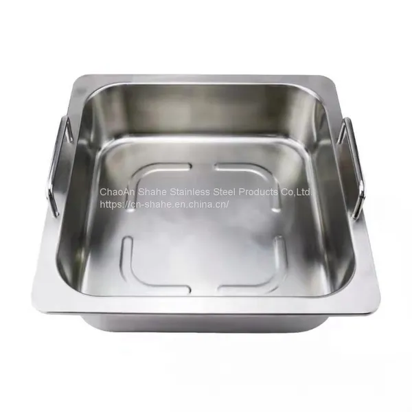 Stainless Steel T-type Fire Pot Utensils of Hot Pot Restaurant Store Available Induction Cooker photo-2