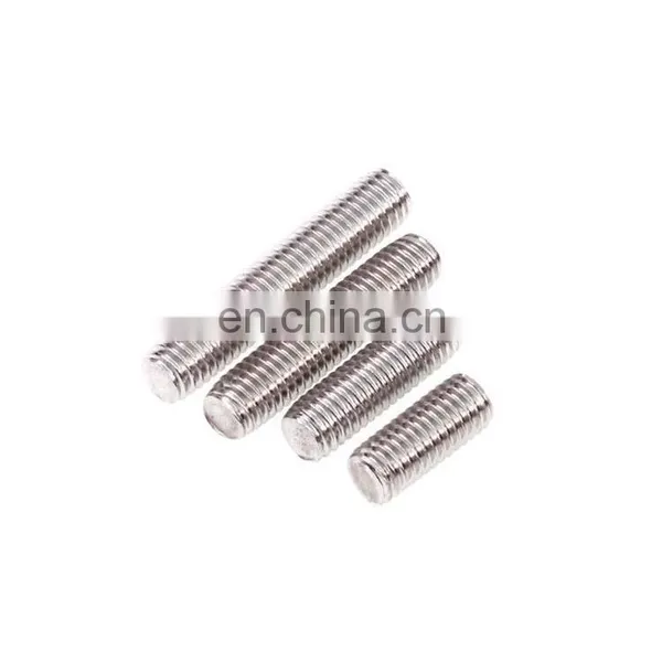 ASME ANSI Standard 1/2 5/8 All Thread Rod Double Ended Screw Bolt Double-thread Bolt m6 50mm photo-2