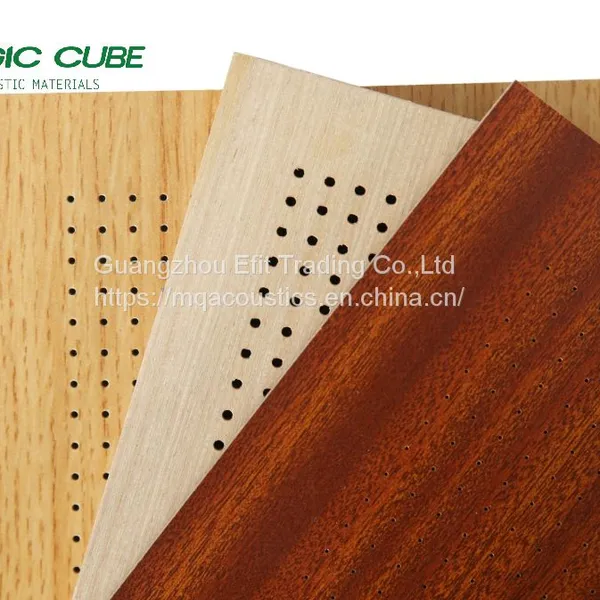 Mdf Perforated Acoustic Panel photo-3