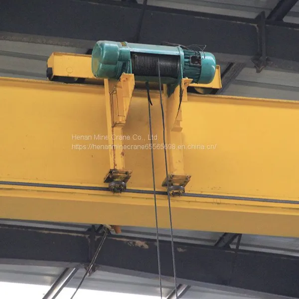 Top Quality Remote Control Single Beam Partial Hanging Hoist Trolley E0T Crane photo-4