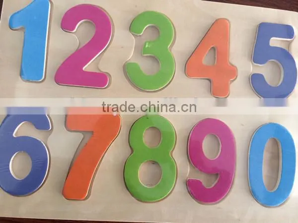 2015 Multi Color Numbers Puzzle Number Game For Children Most Suitable Learning Numbers Puzzle photo-2