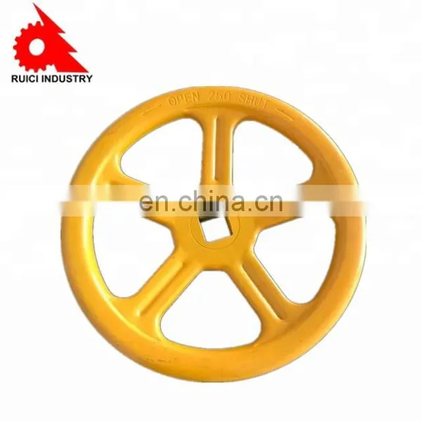 DN250 Q235 Carbon Steel Stamping Balancing Valve Handwheel photo-2