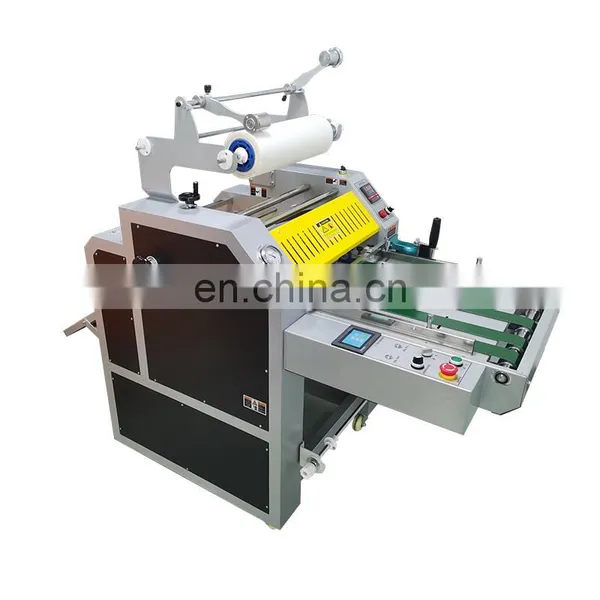 490mm Double Side Laminating Machine Hydraulic Laminating Machine A2 A3 A4 Hot Roll Laminating Machine For Paper/Photo photo-2