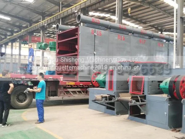 High Efficiency Professional Briquette Drying Process Briquette Equipment For Sale