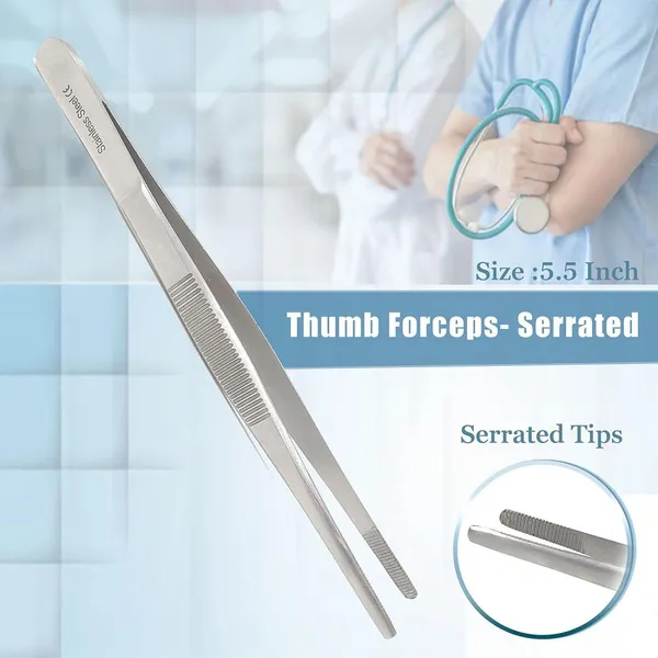 A2Z High Quality 30 Pieces Scissors Forceps Hemostats Needle Holders Suture Student Training Set Kit With Case photo-4