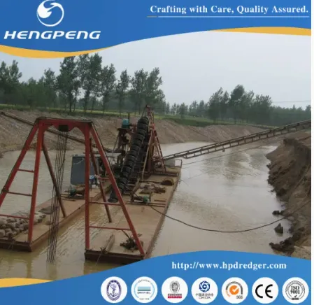 Rugged Construction China Chain Bucket Gold Mining Dredger for Harsh Environments photo-2