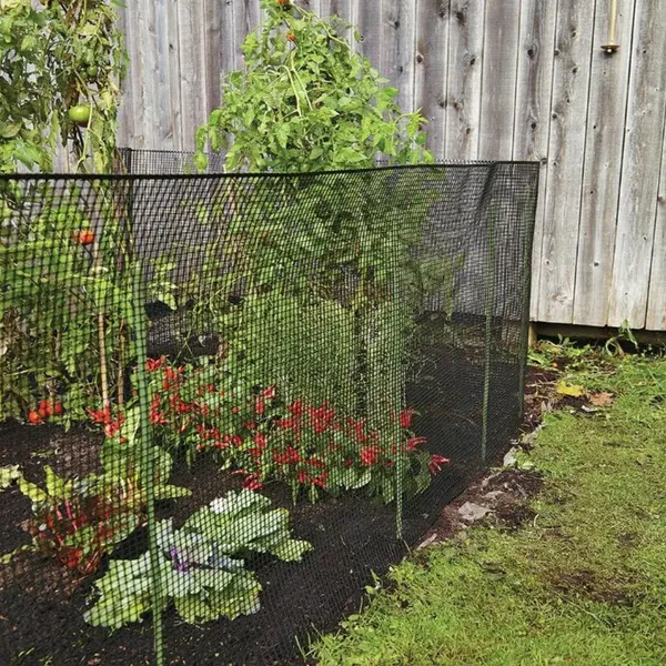 Tree Guard Black Plastic Reinforced Net Garden Plants Protection Barrier Fence Against Rabbits Chew-Proof Net photo-5