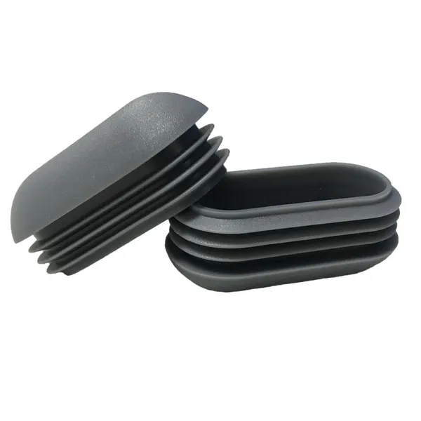 Tube Ending Oval Elliptical Flat Arched Tube Insert End Plug Domed Head Top Plastic Oval Pipe Plug photo-5