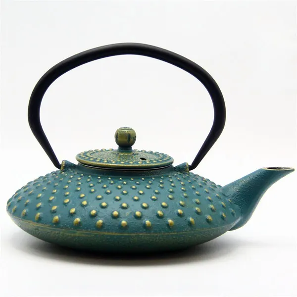 2025 New Arrival Tea Warmer Teapots Wholesale Tea Kettle Cast Iron Enamel Teapot