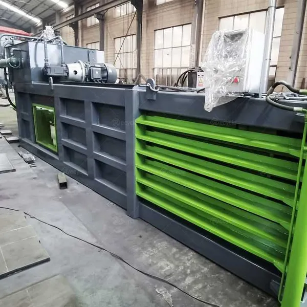 Plastics Hydraulic Baling Press Machine Automatic Horizontal Baler Machine for Waste Paper photo-3