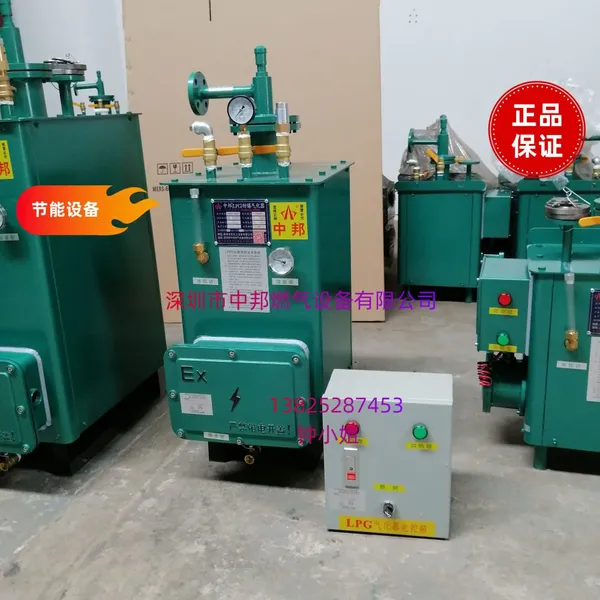 ZHONGBANG 50KG/H парогенератор для сжиженного газа (СПГ) квадратной формы, напольного типа, энергосберегающий