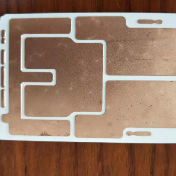 2-layer Aluminum Nitride Ceramic Controlled Deep Step Ceramic PCB photo-2