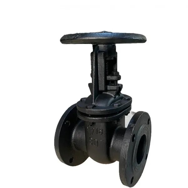 GOST Hard Seat Cast Iron Gate Valve Damper Valve Air Control photo-3