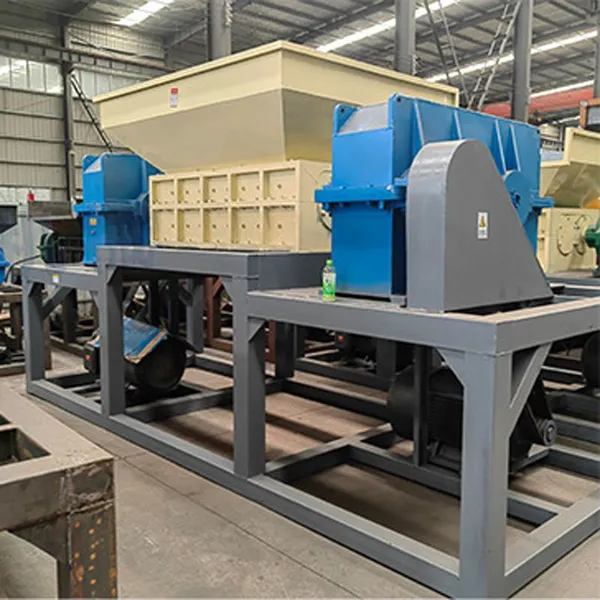 Plastic Shredder Plastic Bottle Shredder Double Shaft Shredding Machine Industrial Plastic Shredder Machine photo-5
