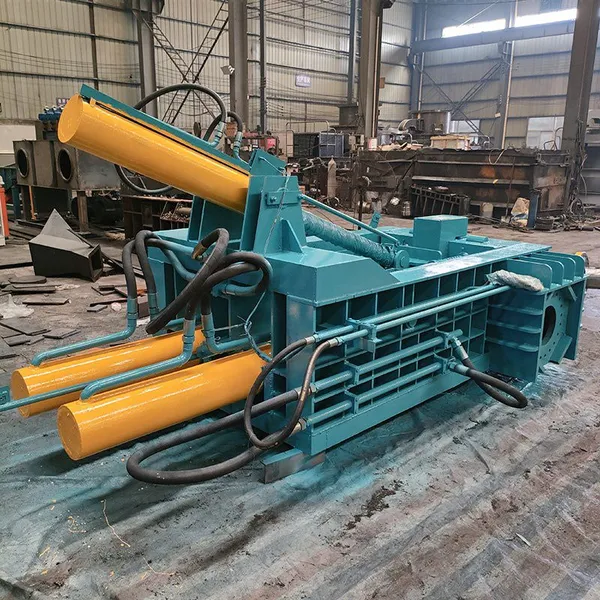 High Compression Ratio Horizontal Hydraulic Scrap Metal Baler Stainless Steel Waste Recycling Machine for Aluminum Alloy Iron photo-3