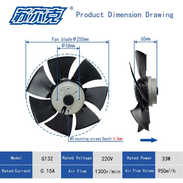 250FZL Ventilator Fan for Optimal Airflow in Factories photo-2