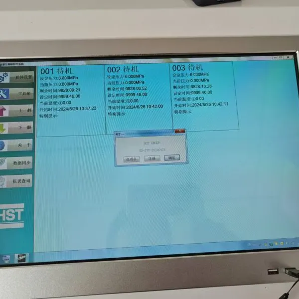 Fully Automatic Hydraulic Burst Testing Equipment, Meets GB/T15560-95 & ASTM D1598 Standards for Plastic Pipes photo-5
