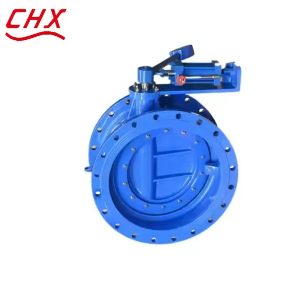 Tilting Disc Check Valve High Pressure Ductile Iron WCB Cast Steel Rubber Soft Seal DN500 DN700 PN16 photo-6