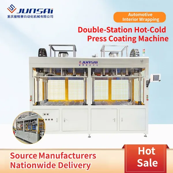 Double-Station Hot-Cold PressCoating Machine