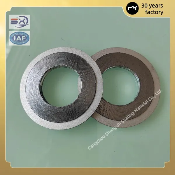 Special Outer Ring Metal Spiral Wound Sealing Gasket for Heat Exchangers photo-4