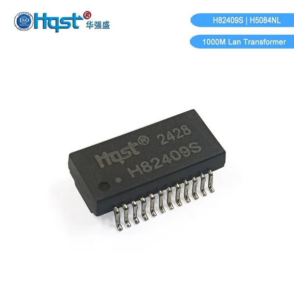 H82409S Dual Port SMD SOP-24 Pin Gigabit Ethernet Isolation Filter/Network Transformer 10/100/1000Mbps IEEE 802.3 for Route photo-2