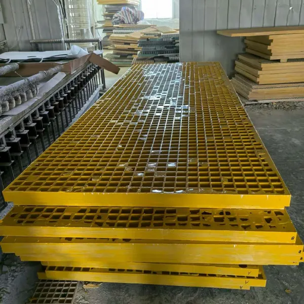 FRP Pultruded Grating, 38mm Depth, 1.5x1.5 Grid, Full Size 1.22m x 3.66m, 1-Year Warranty, Technical Support, Mill Test Report Provided photo-2