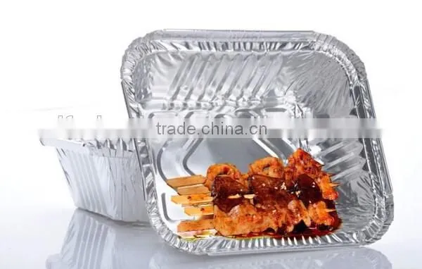 Small Aluminum Casserole Container for Food Storage photo-3