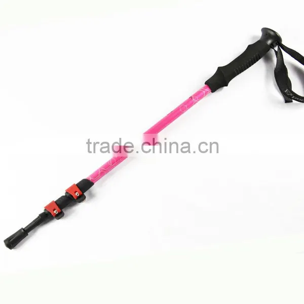 Aluminum Adjustable External Quick Lock Walking Stick Trekking Pole Supplier's Choice photo-4