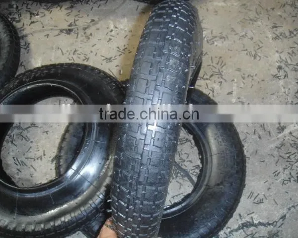Wheelbarrow Tire 3.50x8 Yasa Pattern Rubber Tyre 350-8 photo-6
