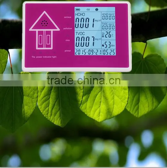 Air Quality Detctor (PM2.5/PM10/TVOC/HCHO) PM2.5 Meter Detector PM2.5 Monitor photo-2