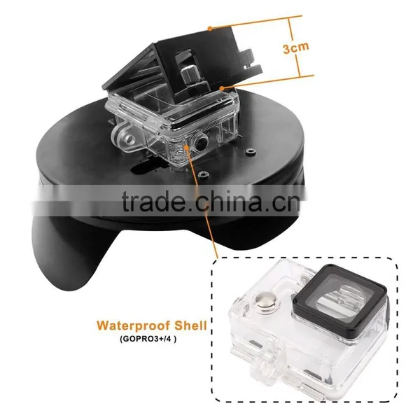 SHOOT 6" Dome Port for GoPro 4 3+ Action Camera With Floating Bobber Go Pro Accesories photo-3