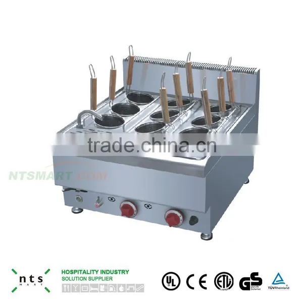 Counter Top 9 Baskets Gas Noodle Cooker photo-3