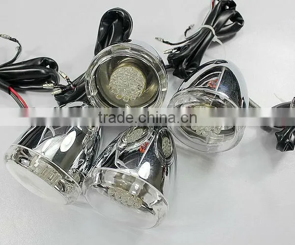 LED Turn Signals for Harley Davidson Softail With 41mm Legs