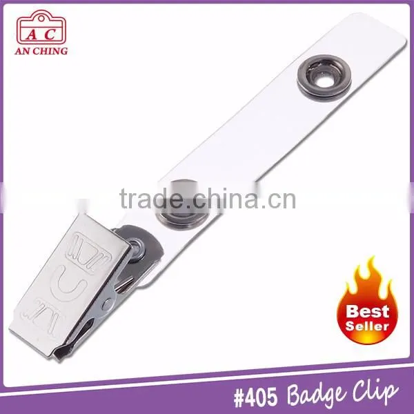 Metal Name Badge Alligator Clip Safety Lapel Pins photo-5