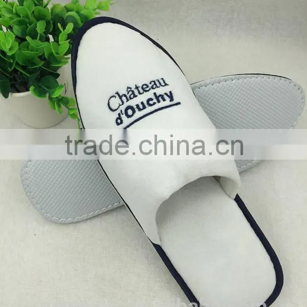 2015 New Design Japanese Style Close Toe Velour Indoor Slipper photo-3