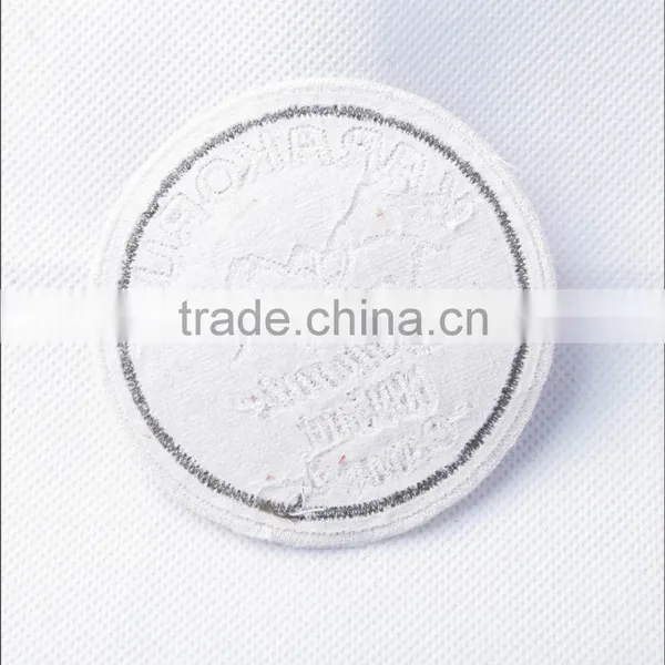 Wholesale Cheap Custom Fashion Decorative Woven Badge of Iron on Sew on or Pin on photo-2