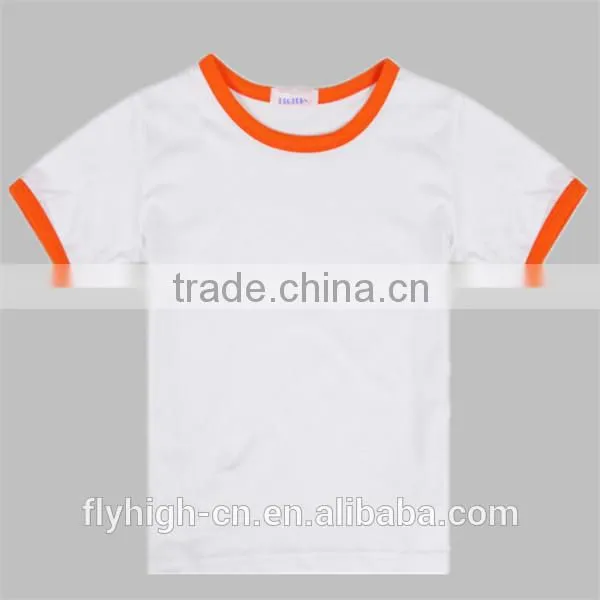 Popular Short Sleeve Custom 100% Cotton Kids t Shirt photo-4