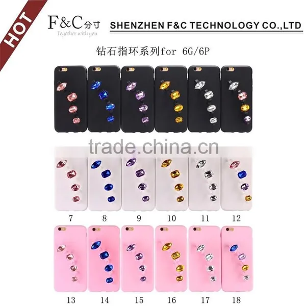 Full Body Phone Case for Iphone 6 Luxury Protective Diamond Cell Phone Case for Iphone 6 Supplier's Choice photo-5