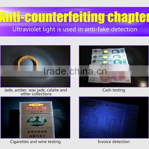 Women' Gift Fluorescence Detection Flashlight UV01 photo-3