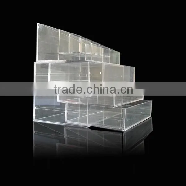 Modern Fashional Pure Acrylic Makeup Organizer/acrylic Cosmetic Organizer With Drawer photo-5