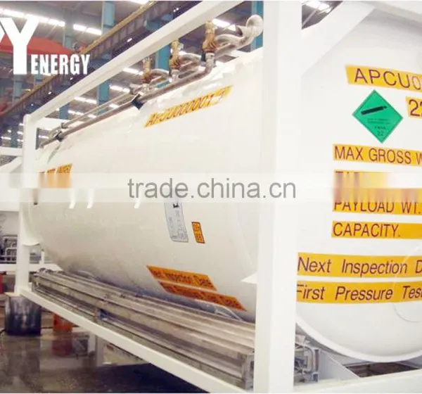 Cryogenic Liquid ISO Tank Container for LOX/LIN/Lar/LCo2 photo-5