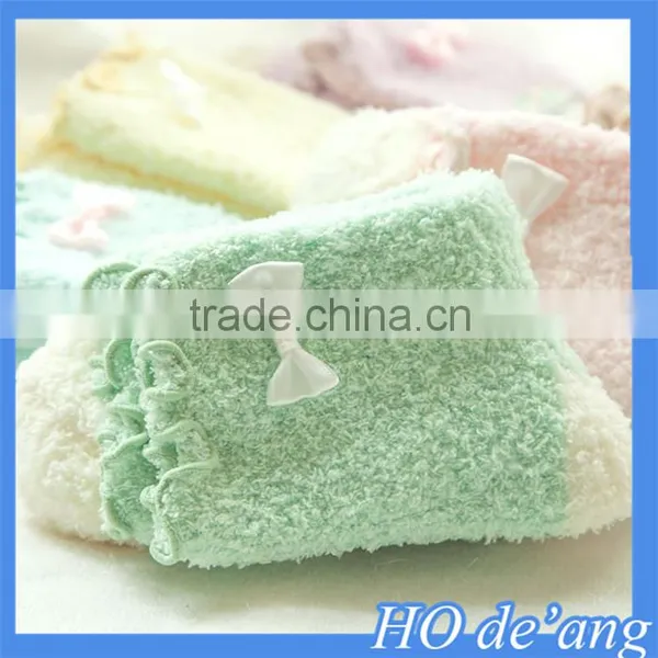 Hot Selling Japanese Style Autumn and Winter Coral Velvet Socks Women Floor Socks Thick Warm Socks Wholesale MHo-223 photo-2